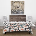 thumbnail image 2 of DESIGN ART Designart 'Abundance of White Daisy Flowers' Traditional Duvet Cover Comforter Set Full/Queen Cover + Comforter + 2 Shams 4 Piece, 2 of 5