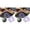 Purple-2Pcs, variant on 11*11.8 Inch Cellulite Massage Roller Leg Roller Massager, 13 Rollers Tissue Therapy Tool for Anti-Cellulite Lymphatic Drainage, Thighs Arms Back Shoulders, Muscle Roller for Soreness Relief