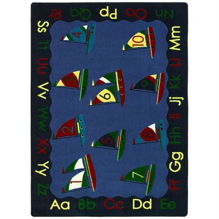 Joy Rugs Smooth Sailing Machine Tufted - Cut Pile Multi 10'9