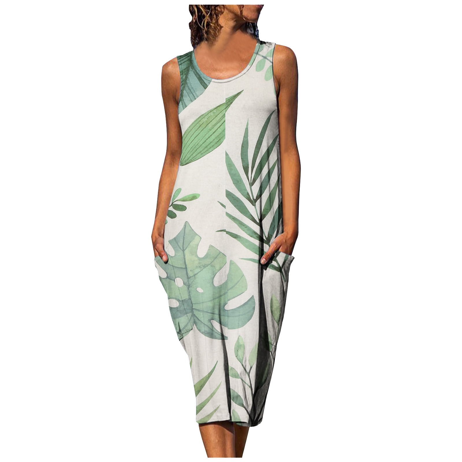 Ocsiak Wedding Dress WomenS Summer Round Neck Casual Loose India | Ubuy