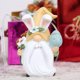 thumbnail image 4 of Paquete de 2 gnomos de Pascua, decoración de resina, conejo de Pascua, decoración de muñecas, adornos para el hogar, decoración de mesa, gnomos de San Valentín, decoración de resina, regalos, 4 of 5