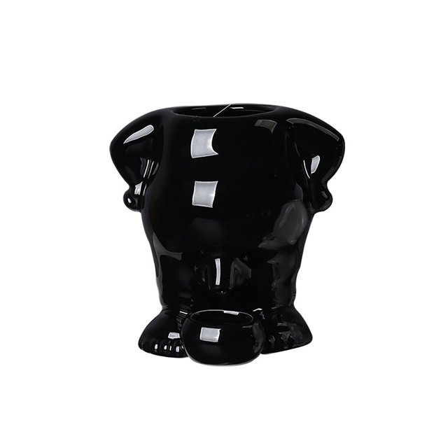 Flowerpots with Dish Ceramic, Decorative Flower Pot Simulation Innovative Little Man Peeing Succulent Planter Pot Ceramic Peeing Plant Pot for Home, Flower Pots
