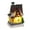 C, variant on Christmas Light-Up Resin House Ornament – Colorful Glowing Cottage Décor – Warm LED Desktop Decoration with Snowy Roofs & Holiday Details – Battery-Powered Miniature for Table, Mantel, Village Scene
