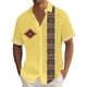 thumbnail image 1 of Hawaiian Shirt For Men, Men's Vintage Button Down Bowling Shirts Short Sleeve Summer Beach Shirt L, 1 of 5