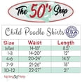 thumbnail image 4 of Hip Hop 50's Shop Girls 1950s Poodle Skirt Costume 7 Piece Child Outfit Set (Small Child 4 Red), 4 of 9