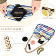 thumbnail image 2 of FORMRS Womens Shoulder Bag with Chain Strap Clutch Purse Cute Tote Handbag, Red Hand Drawn Sailboats, 2 of 7
