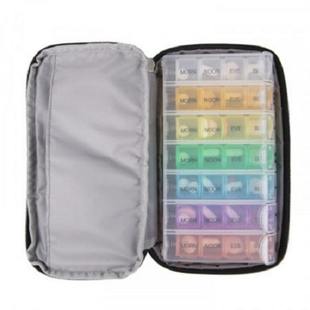 Travelon 7 Day Pill Organizer with Carry Case