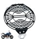 thumbnail image 2 of Rejilla de malla para faro delantero de motocicleta, protector de cubierta de faro retro para 700CLX, color negro, 2 of 5