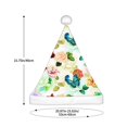 thumbnail image 3 of Balery Floral Vintage Pattern Santa Hat Christmas Hat Funny Christmas Hat Christmas Knitted Beanie Hat For Men Women Adult, 3 of 6