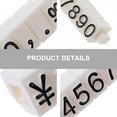 thumbnail image 5 of ifundom 10Pcs White Jewelry Price Display Tags with Easy Assembly for Retail Store Pricing and Product Labeling, 5 of 8