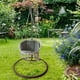 thumbnail image 2 of Cojín de asiento oscilante Espesar Cesta colgante de jardín Cojín de hamaca Cojín de huevo Cojín colgante al aire libre, 2 of 9