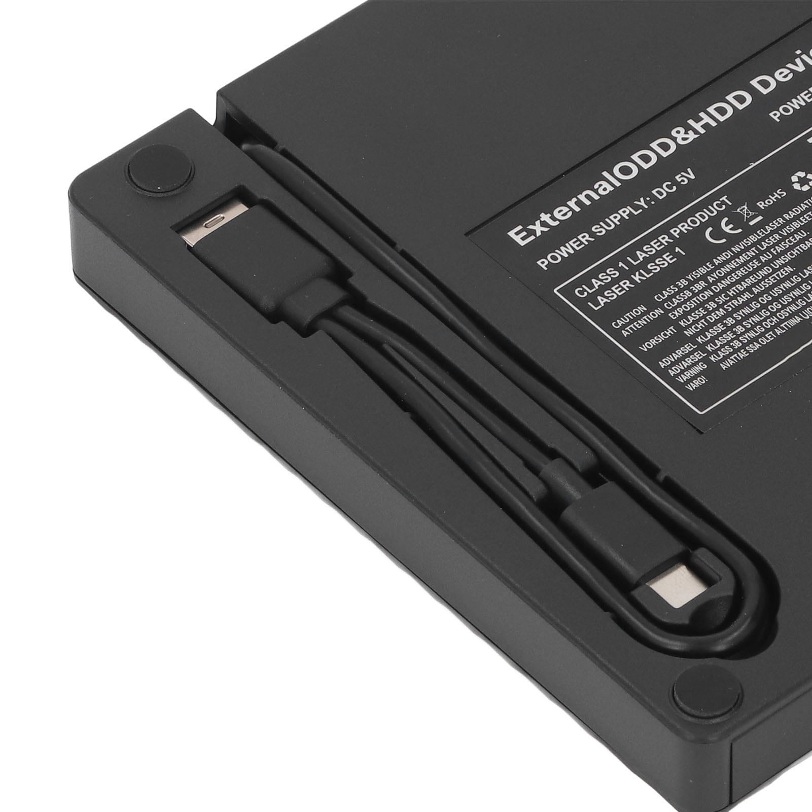 Dvd Laptop Optical Drive Enclosure Type A Type C 5Gbps External CD