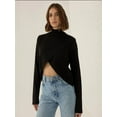 thumbnail image 3 of Asymmetric Turtleneck Knit Sweater, 3 of 5