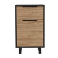 thumbnail image 3 of Boahaus Murcia Nightstand, Black-Pine, 3 of 5