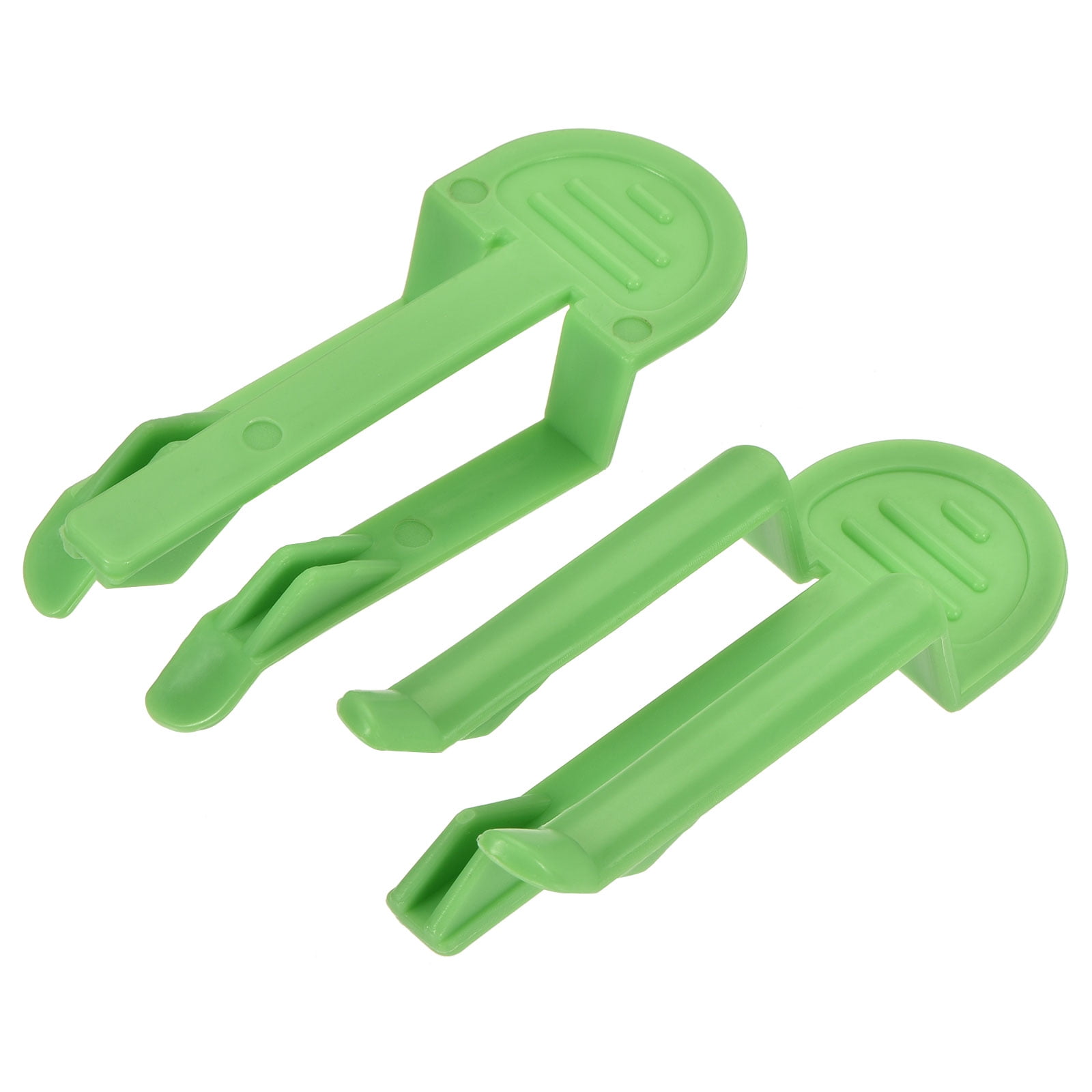 Uxcell Garbage Bag Clips Trash Bag Clips Clamp 3.1 Inch Green 12 Pack