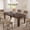 Cuban Birch, variant on Farmhouse Dining Table for 4-6 People, Long Kitchen Table with Wooden Sturdy Frame,  Large Rectangular Dinner Table for Dining Room, Kitchen