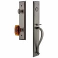 thumbnail image 2 of Grandeur Fifth Avenue S Grip Single Cylinder Handleset with Baguette Interior Knob, 2 of 5