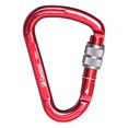 thumbnail image 1 of Wweixi Mousqueton 1/2/3 Résistant à l'Usure Technologie Avancée Grand Application Coloré Résistance aux Impacts Renforcée Pinces à Carabiner pour Extérieur Rouge 1 Pce, 1 of 6