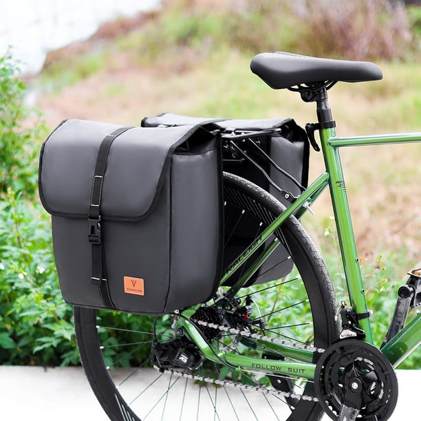 Bolsa trasera multifunción para bicicleta, bolsa de asiento trasero para viajes al aire libre