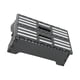 thumbnail image 3 of Sonducket Escalera de mano para un fácil almacenamiento Taburete plegable de plástico resistente y no tóxico, curva humanizada carpas, 3 of 6