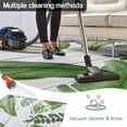thumbnail image 5 of Green Leaves Outdoor Rug for Patio/Deck/Porch, Non-Slip Large Area Rug 5 x 7 Ft, Tropical Summer Botanical Watercolor Elegant Wooden Indoor Outdoor Rugs Washable Area Rugs, Camping Rug Carpet Runner, 5 of 8