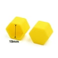 thumbnail image 2 of Unique Bargains 20pcs 19mm Yellow Wheel Tire Hub Screw Bolt Cover Nut Cap Lug Decoration for Car, 2 of 2