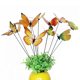 thumbnail image 3 of Juego de 12 palitos artificiales para decorar el hogar, el jardín y la pradera (amarillo), 3 of 7