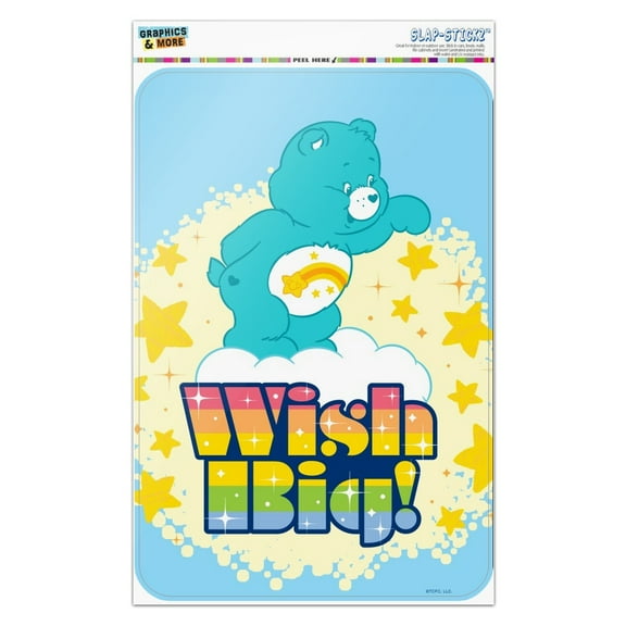 Care Bears Wish Big Home Business Office Sign