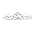 thumbnail image 1 of Beistle 60077 Tiara Royal en Strass, Blanc - Lot de 6, 1 of 1