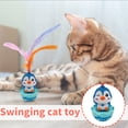 thumbnail image 5 of LEWEEN Interactive Feather Tumbler Toy for Cats, Wobble Teaser Pet Play Toy, Fun Stress Relief Indoor Outdoor Cat Toy, 5 of 6