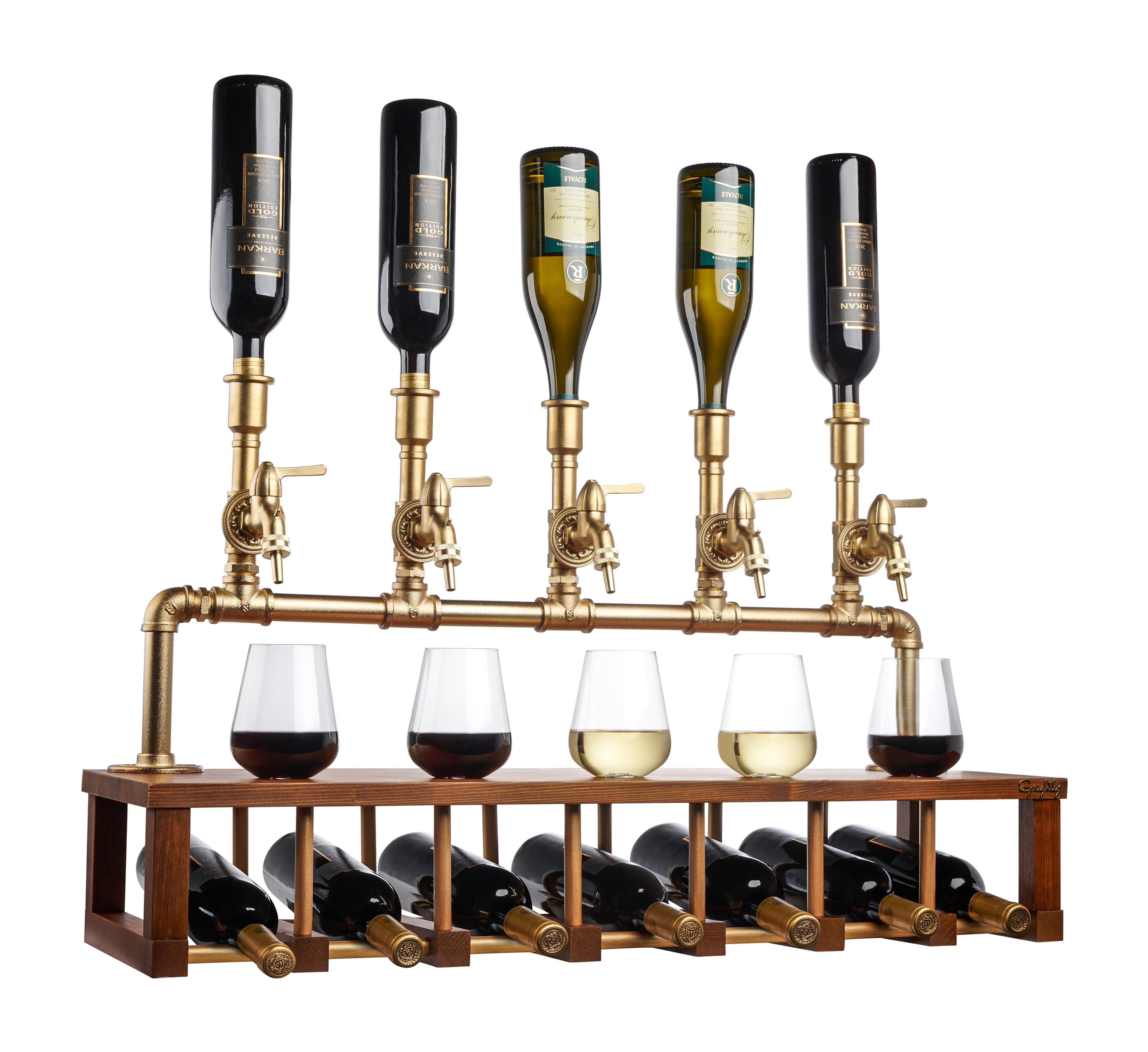 3 Tap Tabletop Liquor Dispenser - FREE SHIPPING – Bluegrass Bourbon Co