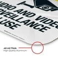 thumbnail image 6 of Audio And Video Surveillance In Use Sign,, 6 of 8