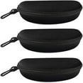 thumbnail image 1 of Funda para gafas y gafas de sol Alladaga con cremallera negra, 1 of 6