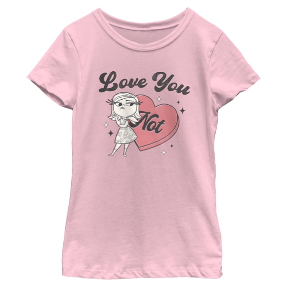 Girls Inside Out Disgust Love You Not T Shirt