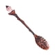 thumbnail image 2 of Cuchara de Café Advancent Tallada en Bronce con Cabeza de Cristal Cobre Rojo, 2 of 6