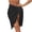 Z-Black64, variant on Womens Swimsuit Cover-Ups Skirt Above Knee Tie Knot Comfortable Solid Color Lightweight Beach Sarongs Sheer Mesh Bikini Wrap Swimwear Cover Up