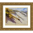 thumbnail image 1 of Gercken, Graham 18x15 Gold Ornate Wood Framed with Double Matting Museum Art Print Titled - Dune Study, 1 of 4