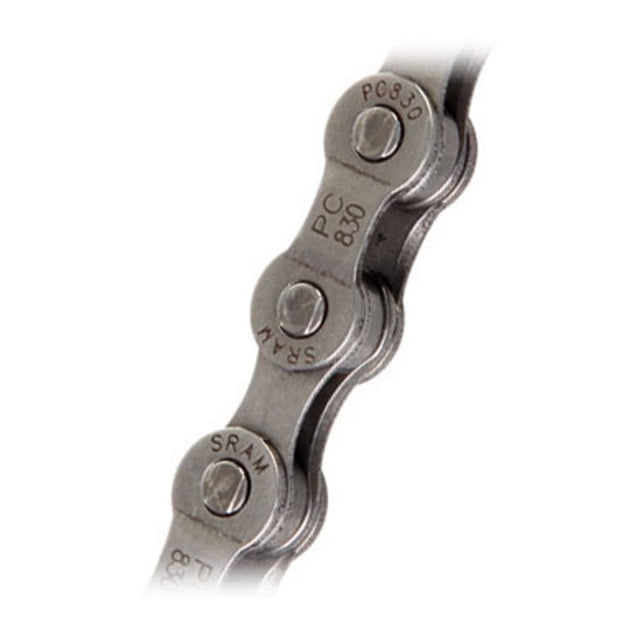 Cadena Bicicleta Sram 114 Eslabones Power Lock Gris Cromo