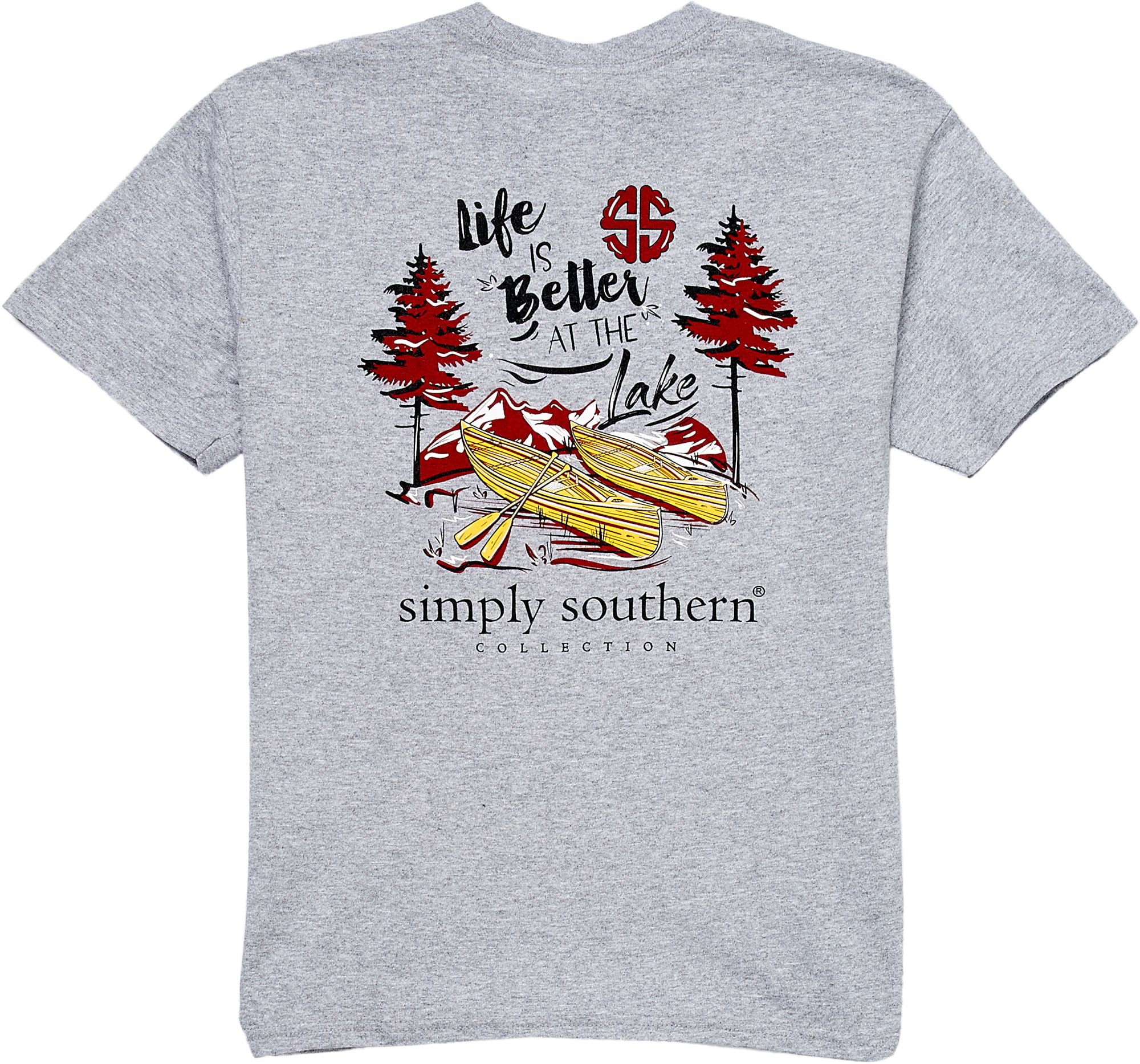 Simply Southern Girls' Lake Short Sleeve TShirt