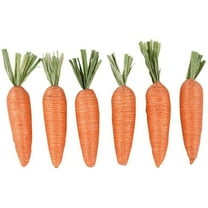 Jute Carrots Easter Decor Orange Mini 6
