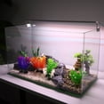 thumbnail image 2 of Unique Bargains 2 Pcs Aquarium Plants Decorations Artificial Aquatic Plant Green 4.72", 2 of 7