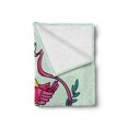 thumbnail image 2 of Camera Soft Flannel Fleece Blanket, Love Bird Chirping on Top of Vintage Old Photo Machine with Botany Creative Blooms, Cozy Plush for Indoor and Outdoor Use, 50" x 60", Multicolor, by Ambesonne, 2 of 5