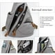 thumbnail image 3 of Mochila bandolera pequeña de lona tipo bandolera Sling Bag KL928, impermeable, 3 of 6