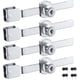 thumbnail image 1 of 4 cerraduras de seguridad para puertas corredizas de vidrio, vitrinas, cajones y vitrinas.，Cerradura para vitrina de cristal con acabado cromado, llaves iguales, 1 of 5