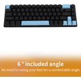 FCMechanical Keyboard, Detachable Cable Compact LED RGB Backlit