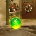 thumbnail image 6 of Fwttom 23.6" Christmas Inflatables Christmas Balls, Luminous Green Inflatable Christmas Decorations, Holiday Blow Up Christmas Decorations Outdoor for Garden, Patio, Yard & Home, 6 of 9