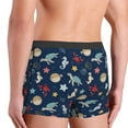 thumbnail image 3 of KLL Sea Creatures Men's Cotton Boxer Briefs Underwear-Large, 3 of 8
