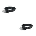 thumbnail image 1 of bedienty Quiche Pan Removable Bottom Non Stick Bakeware Kits Baking Accessory Kitchen Supplies Household Items Cooking Tools Regular 5inch 2Set, 1 of 6