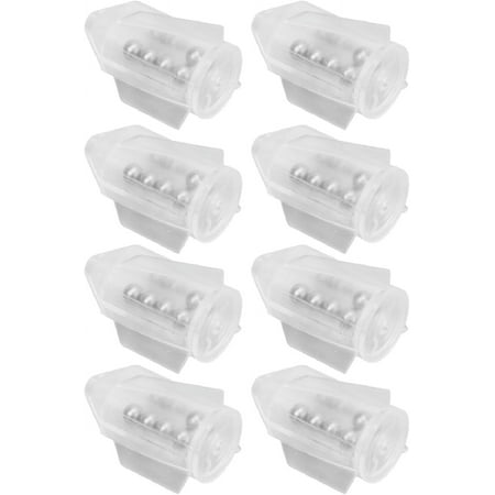 ZHAAGRJ Fishing Rattles Insert Tube 20Pcs Improve Fishing Efficiency Fishing Lure Rattles Portable for River for Lake (S) CJB#3665