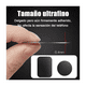 thumbnail image 3 of 8 Placas De Metal, Para Soporte Magnético Auto Celular Imán Malubero Negro, 3 of 5